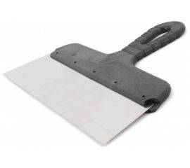 Фасадный шпатель ZOLDER 250 мм, полированная нержавеющая сталь, ручка пластик А1062-250 