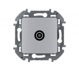 Проходная TV розетка Legrand - 14 дБ - 5-862 мГц - INSPIRIA - алюминий 673862 