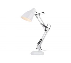 Настольный светильник ЭРА N-123-Е27-40W-WW белый, 12/96 Б0047196 