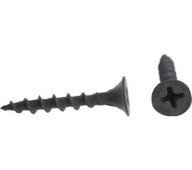 Саморез VIPкрепеж черный 3,5х25 к 40104 VIPL 