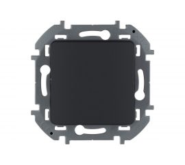 Одноклавишный переключатель Legrand - INSPIRIA - 10 AX - 250 В - антрацит 673653 