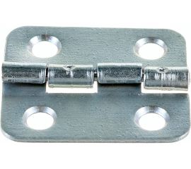 Карточная петля Левша 22х24 мм, никель, 2 шт. У8-3809.НБ 