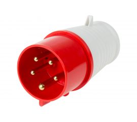 Вилка REXANT 025 переносная 3Р+РЕ+N 32А 380В IP44 11-8905 