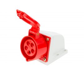 Розетка REXANT 115 стационарная 3Р+РЕ+N 16А 380В IP44 11-8911 