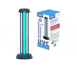 Ультрафиолетовый бактерицидный светильник Uniel 36W/UVCO BLACK настольный UGL-T01A 
