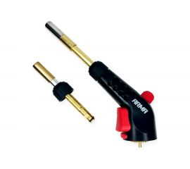 Горелка для МАПП / MAPP газа ARMA с пьезоподжигом, 2 наконечника PFT-28 