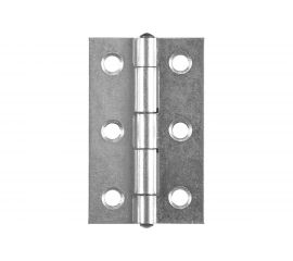 Узкая петля VORMANN 50х31х1,2 мм, оцинк., латунный штифт 00501 050 Z 