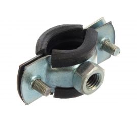 Хомут с резиновым уплотнителем и гайкой Tech-Krep 3/8 15-19мм- ярлык 136963 