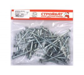 Дюбель-гвозди Стройбат для монтажного пистолета 4.5х60 мм 0.5 кг 2619606 / 042080 