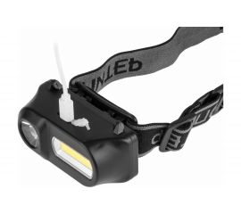 Налобный светодиодный аккумуляторный фонарь ЮПИТЕР 3 Вт+3 Вт JP1057 