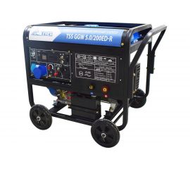 Инверторный бензиновый сварочный генератор ТСС GGW 5.0/200ED-R 022957 