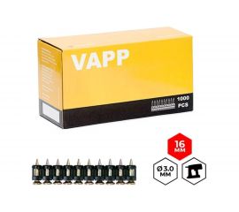 Кованые гвозди для монтажного пистолета VAPP 16х3 мм VAPP.BP316 