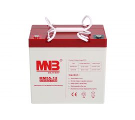 Батарея аккумуляторная АКБ MM55-12 12В 55Ач MNB MM55-12 