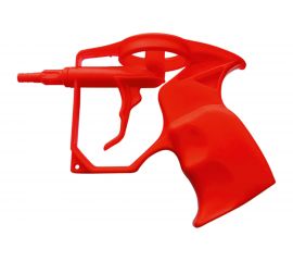 Мини-пистолет для монтажной пены РемоКолор пластиковый, 3 сменные трубочки, 3 колпачка, трубочки 160мм 23-7-006 