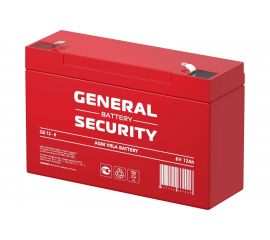 Аккумулятор для ИБП GS12-6 GENERAL SECURITY 