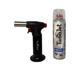 Набор горелка с пьезоподжигом Turbojet ТJ2200-B + баллон TJ130PB TJ2213-B 