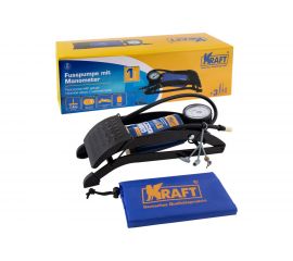 Ножной насос KRAFT Master 295 см3, в сумке KT 810007 