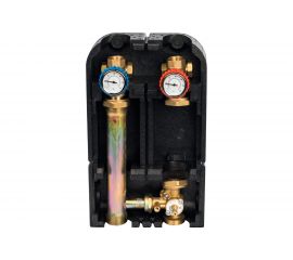 Насосная группа с 3-х ходовым приводным смесителем (1"", без насоса) STOUT SDG-0007-002501 