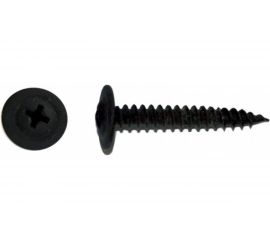 Саморез с прессшайбой КРЕП-КОМП острый, черный фосфат 4,2х32 600шт пшоч32ф 