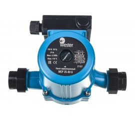 Насос Wester WCP 25-80G с гайками 0-18-0050 
