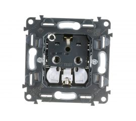 Механизм розетки Legrand Valena Inmatic 16 А 250 В 2К+З безвинтовые зажимы Leg 753021 