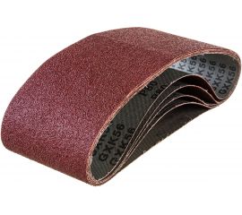 Лента шлифовальная бесконечная СТАНДАРТ на тканевой основе (5 шт; 100х610 мм; P80) для ЛШМ Зубр 35343-080 