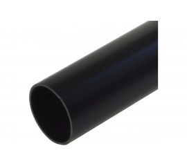Жесткая труба Промрукав ПВХ 2-х метровая легкая черная д20 PR05.0118 