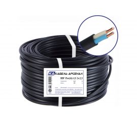 Кабель Кабель-Арсенал ВВГ-Пнг LS 2х2,5 ГОСТ - 100 м 33332 