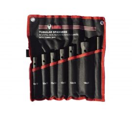 Набор трубчатых ключей BAUM 6 предметов, 8х10-16х21, свертка 233-6M 