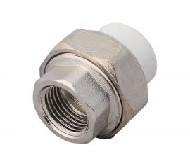 Комбинированная муфта VALFEX PP-R белая, разъем 32х1 1/4 дюйма ВР 10155132 127-0216 