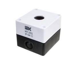 Корпус IEK, КП 101, 1-местный, белый, для кнопок, ИЭК, BKP10-1-K01 