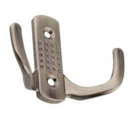 Крючок Trodos 04.48.33 перф. 2-х рожковый, бронза 302115 