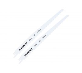 Полотно пильное по дереву (2 шт; 228х19х1.27 мм; 6TPI) для сабельной пилы PATRIOT 814010502 