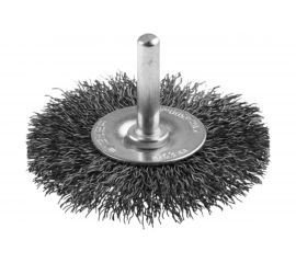 Круглая щетка Атака №052 5305006320 d 50 для дрели гофрированная латунь 22341 