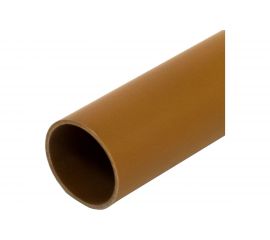 Жесткая труба Промрукав ПВХ 2-х метровая легкая бук д16 PR05.0095 