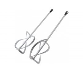 Комплект насадок для строительного миксера 2 шт, 220х560 мм, оцинкованные, хвостовик HEX13 Denzel 84839 