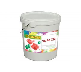 Влагостойкая краска Мицар ВД АК 224, 15 кг белый 764 