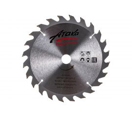 Диск пильный по дереву (185х20 мм; 24T; б/рез) АТАКА 8078580 