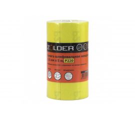 Бумага шлифовальная наждачная (5 м; 115 мм; Р220) ZOLDER Z-105-5-220 