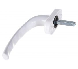 Ручка для ПВХ окон Левша Комфорт белая У1-2329.Б 