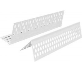 Перфорированный ПВХ профиль GAVIAL с кантом, без сетки, 3 м 00000168 