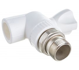 Шаровый угловой кран PPR LAMMIN PREMIUM радиаторный, 25х3/4"" Lm31176025020 