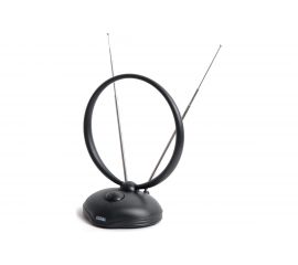 Комнатная антена СИГНАЛelectronics DVB-T2 и ДМВ+МВ активная Сигнал SAI 213 23485 