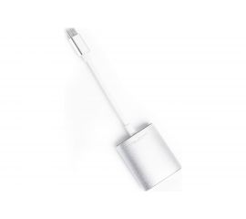 Переходник Atom Evolution USB Type-C 3.1 - Micro SD/TF, 0,15 м, штекер/гнездо, серебряный, 31052 