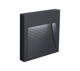 Уличный светодиодный светильник FERON 5W, 4000K, IP65, серый, DH204 41177 