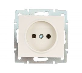 Розетка LEZARD RAIN б/ з керамика крем 703-0388-121 