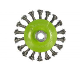 Щетка крученая конусная 115 мм для УШМ Дело Техники 275315 