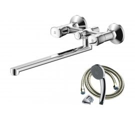 Смеситель для ванны с длинным изливом OLIVES VASCO 27231VS 