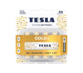 Батарейки Tesla AA GOLD+ 4 штуки 8594183392257 