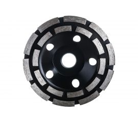 Чашка алмазная 2-х рядный сегмент 125x22.23 мм Gigant G100-014 